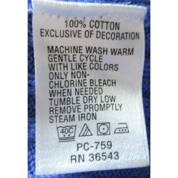 Izod Women's Blue Long Sleeve Medium Weight Knit Sweater Size Large - Picture 9 of 9